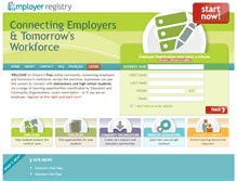 Tablet Screenshot of employerregistry.ca